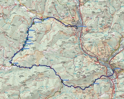 Mapa ruta Gorgs