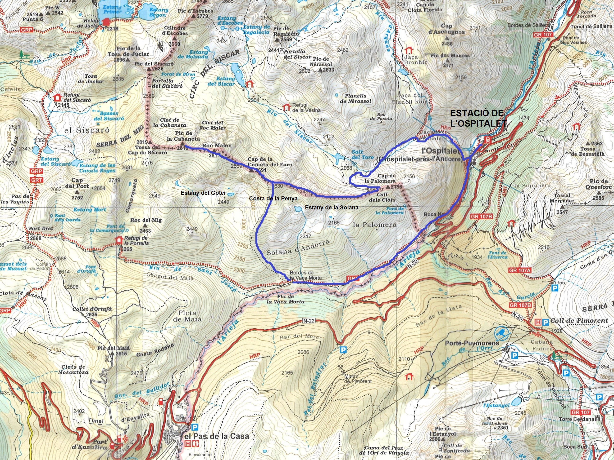 Mapa GRT1 Rulhe_ruta